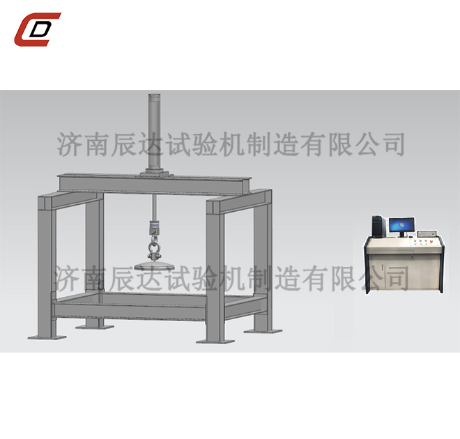 邊坡柔性防護網(wǎng)系統(tǒng)抗頂破力試驗機的工作原理是什么？
